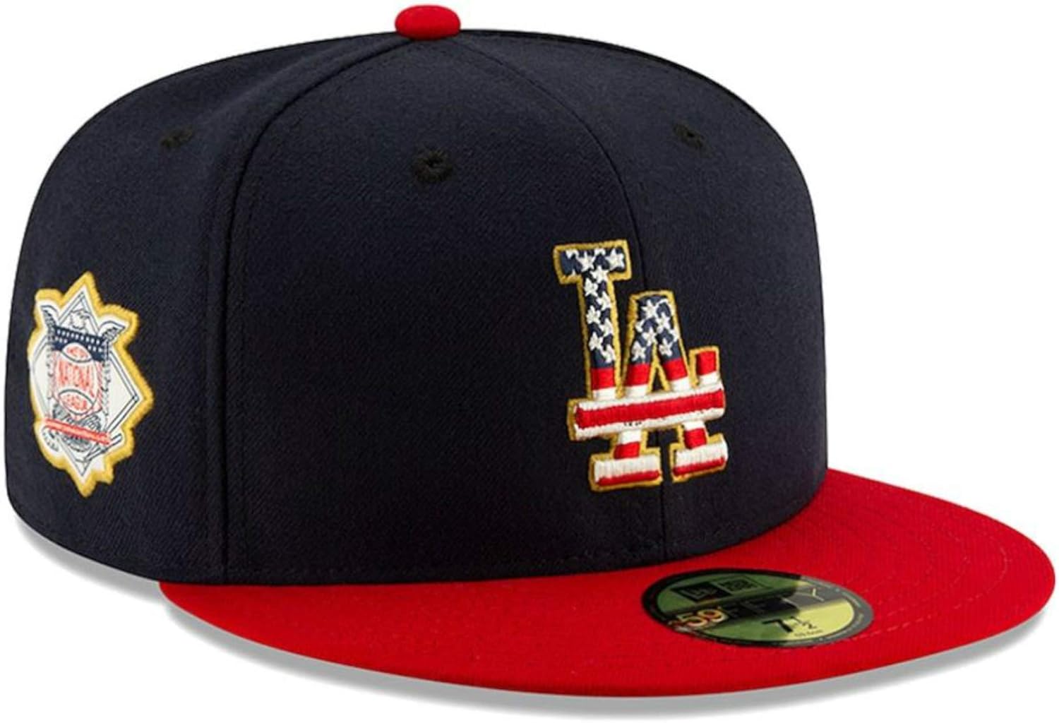 dodgers independence day hat