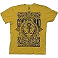 Ripple Junction Grateful Dead Men's Short Sleeve T-Shirt Steal Your Face Egypt 1978 Ankh Key Stealie Officially Licensed