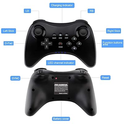 Buy Wireless Controller Gamepad For Nintendo Wii U Bluetooth Game Controller Joystick Gamepad Black Online In Turkey B07yxkfxjt Buy Wireless Controller Gamepad For Nintendo Wii U Bluetooth Game Controller Joystick Gamepad Black Online In Turkey B07yxkfxjt