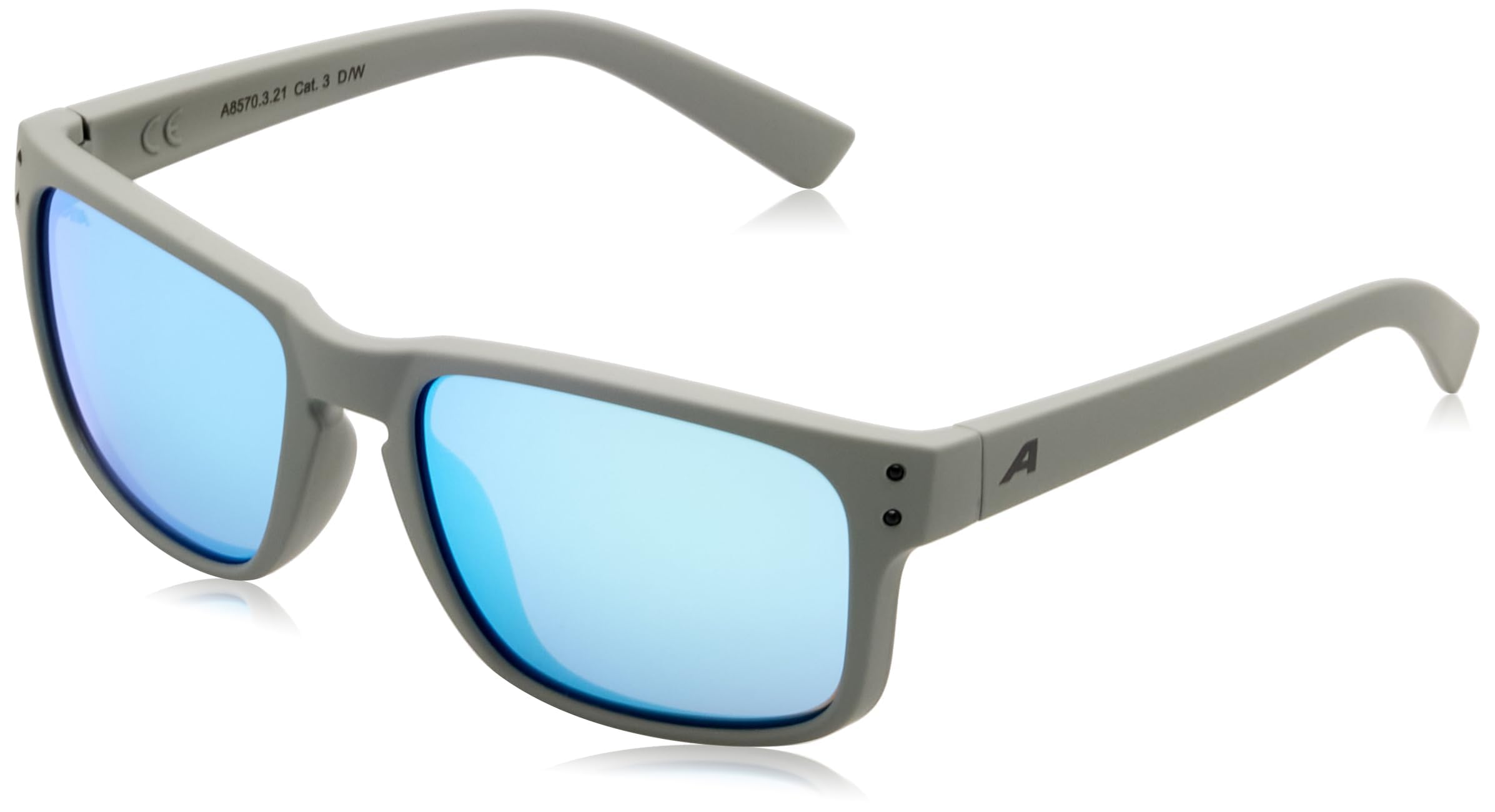 ALPINA Unisex - Adult, KOSMIC sunglasses, moon-grey matt, One Size