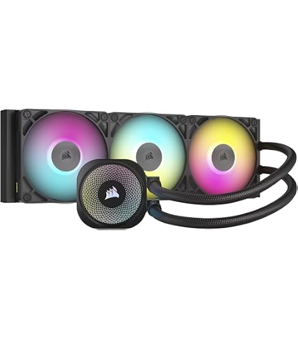 Amazon.com: CORSAIR iCUE Link H170i RGB Liquid CPU Cooler - 420mm