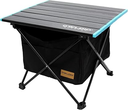 Amazon Owldio Outdoor オウルディオ ローテーブル 専用収納袋付き 折りたたみ レジャーテーブル アウトドア おしゃれ コンパクト 軽量 ミニテーブル ソロキャンプ ファミリー 家族 キャンプ用品 Ltable Owldio Outdoor テーブル