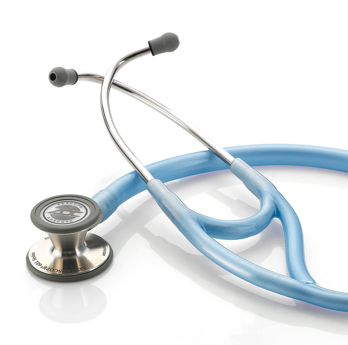 ADC Adscope 601 - Convertible Cardiology Stethoscope - Metallic Ceil Blue
