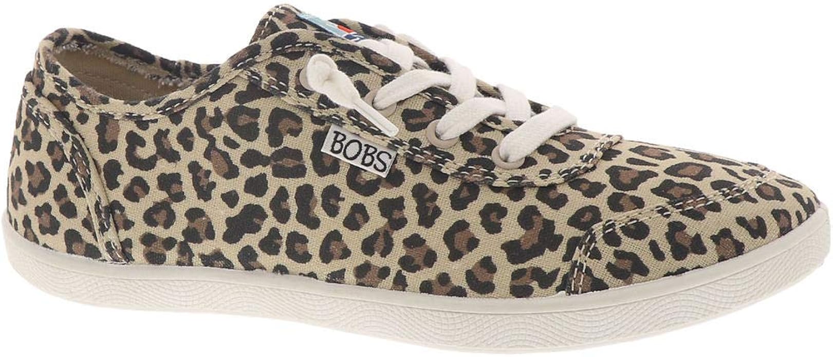 Amazon.com | Skechers Bobs Bobs B-Cute Meow Town Women's Slip On 6 B(M) US Leopard | Flats