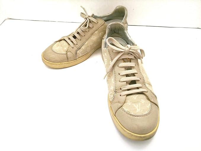 Amazon Co Jp ルイヴィトン Louis Vuitton スニーカー レディース ベージュ 中古 服 ファッション小物
