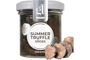 GL Truffle GOURMET LINE Truffle Slices, Black Summer Truffle Carpaccio, (85 gr) (2.99 oz), Preserved, Thinly Sliced Delicacy of Italy, Product of Italy