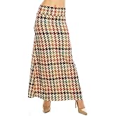 Eevee Women's Beautiful Fold Over Maxi Skirt (ONE Size) - Colorful Stitches