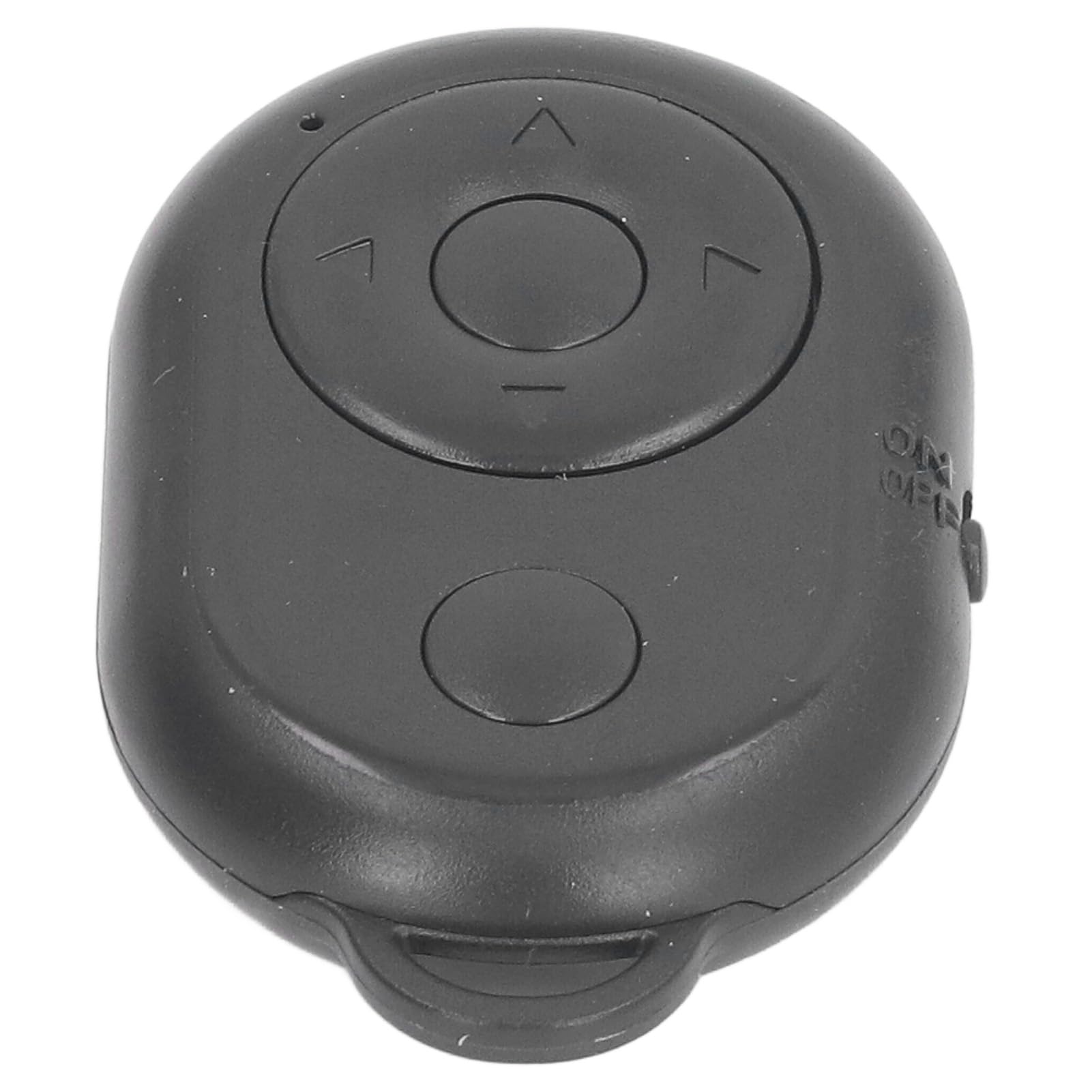 Remote Control for Phone, Wireless Selfie Clicker, Page Turner for TikTok, Camera Shutter, Video Recording, Page Turning, Like Function (Black)