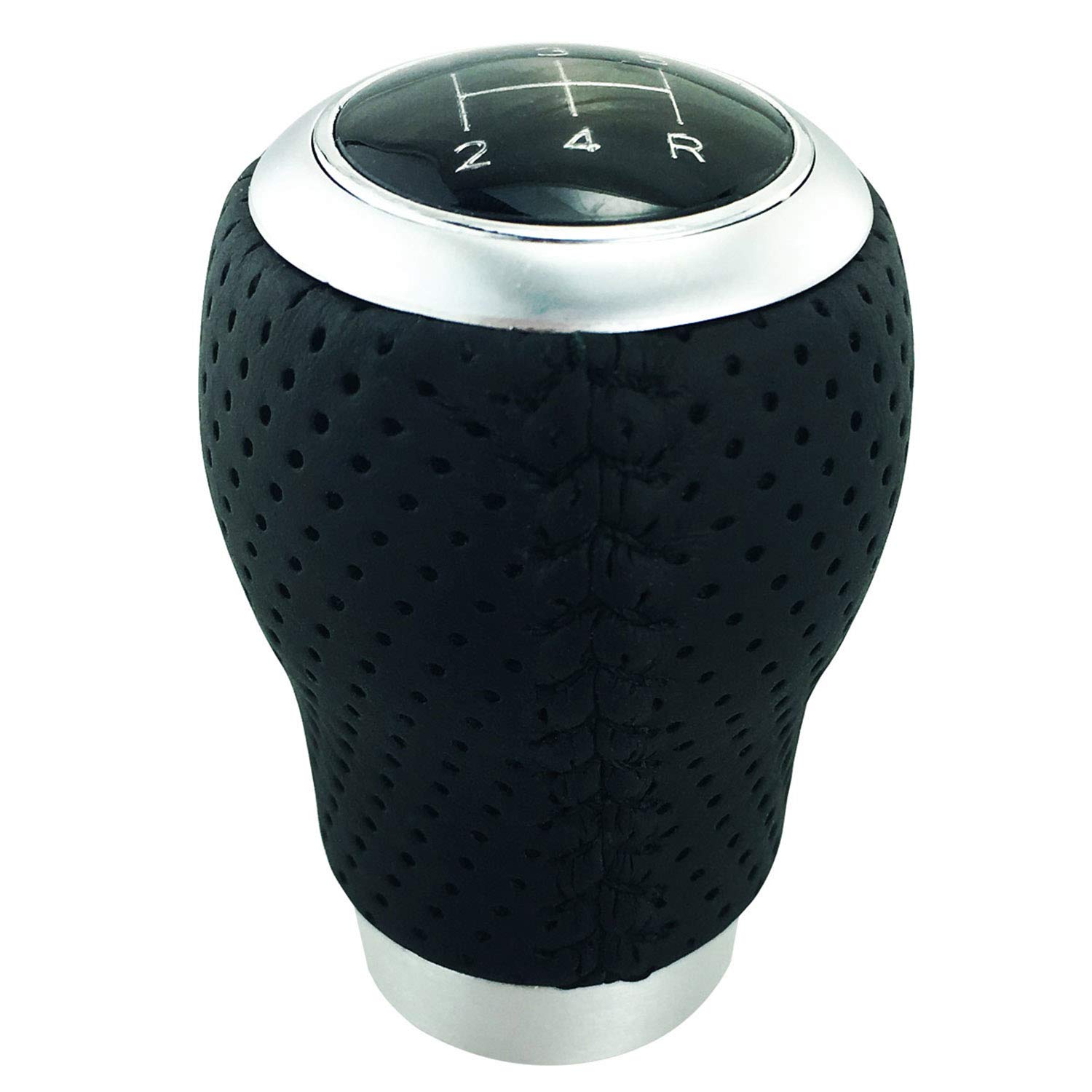 Sponsored Ad - Abfer 5 Speed Shift Knob Leather Car Shifter Gear Lever Shifting Handle Fit for Most Automatic Manual Vehicles Trucks (Black)