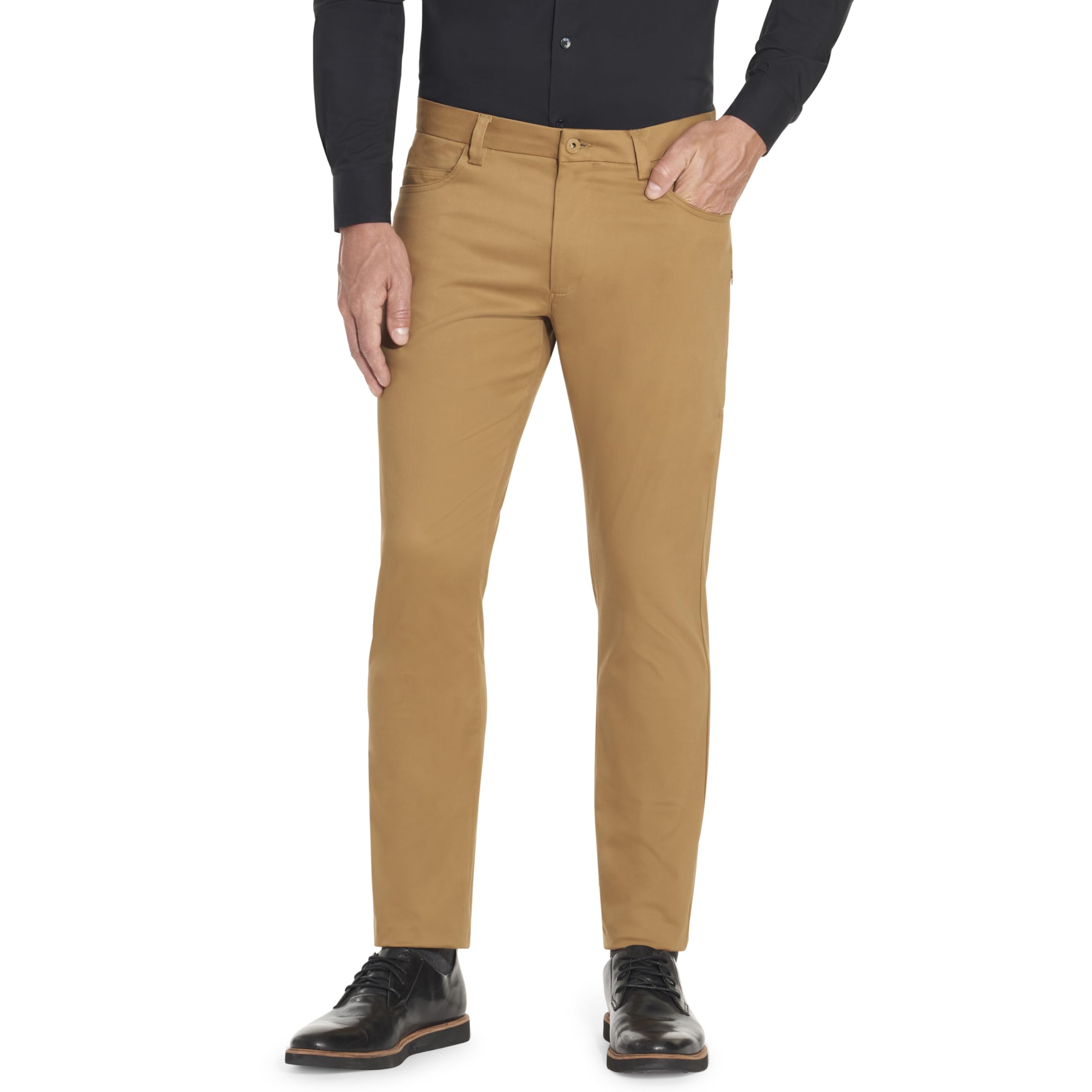 Van Heusen Mens Slim Fit Flex 4-way Stretch Tech Pant Suits Van
