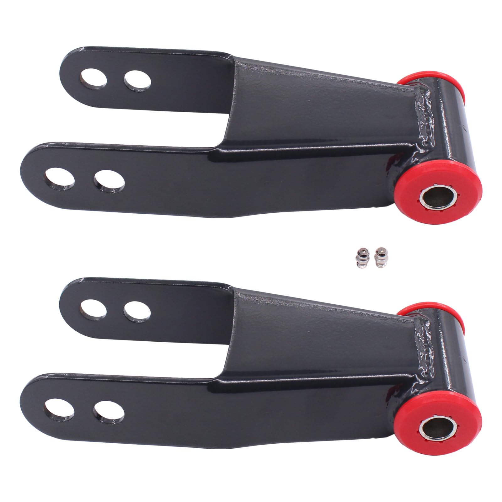 Photo 1 of ApplianPar 2 Inch Suspension Rear Lowering Drop Leaf Spring Shackle Kit for Ford F-150 for Chevrolet Silverado 1500 1999-2019 for GMC Sierra C1500 C2500 K1500 K2500 for Suburban