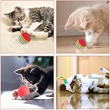 Wefine 22 Pcs Cat Toys Indoor Kitten Interactive Tunnel Feather Wand Ball Set view 6
