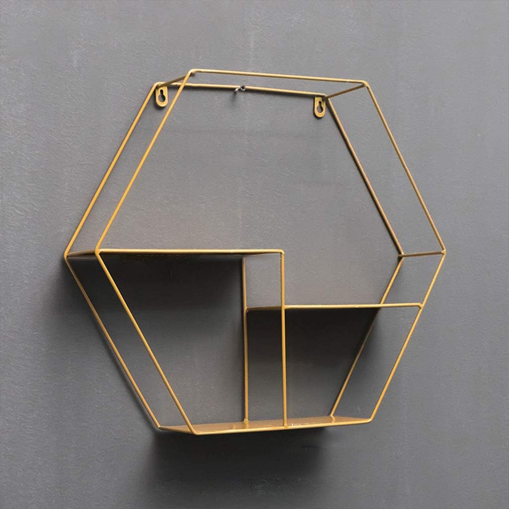 Wall Shelf Wrought Iron Decorative Wall Hanging Wire