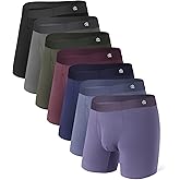 DAVID ARCHY Men's Ultra Soft Underwear Micro Modal Breathable Moisture Wicking Seamless Underwear for Men Multipack