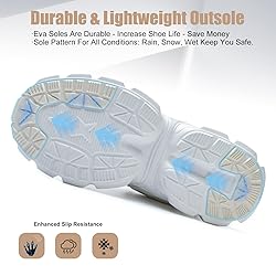 Steel Toe Shoes for Women Men Wide Non Slip