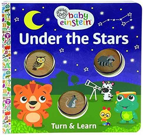 Baby Einstein Under the Stars (Turn and Learn Board Book) (Baby Einstein Turn & Learn)