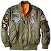 Alpha Industries Boys' MA-1 Bomber Jacket with Patches