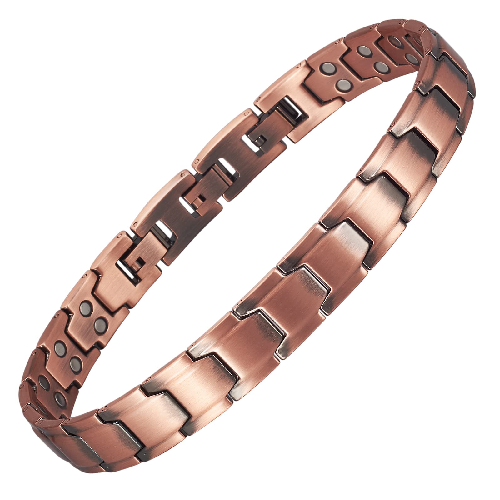 EnerMagiX Copper Magnetic Anklets 26cm/12mm, Ankle Bracelets, Nice &Trendy, Gift for Men, Father's Day Gift
