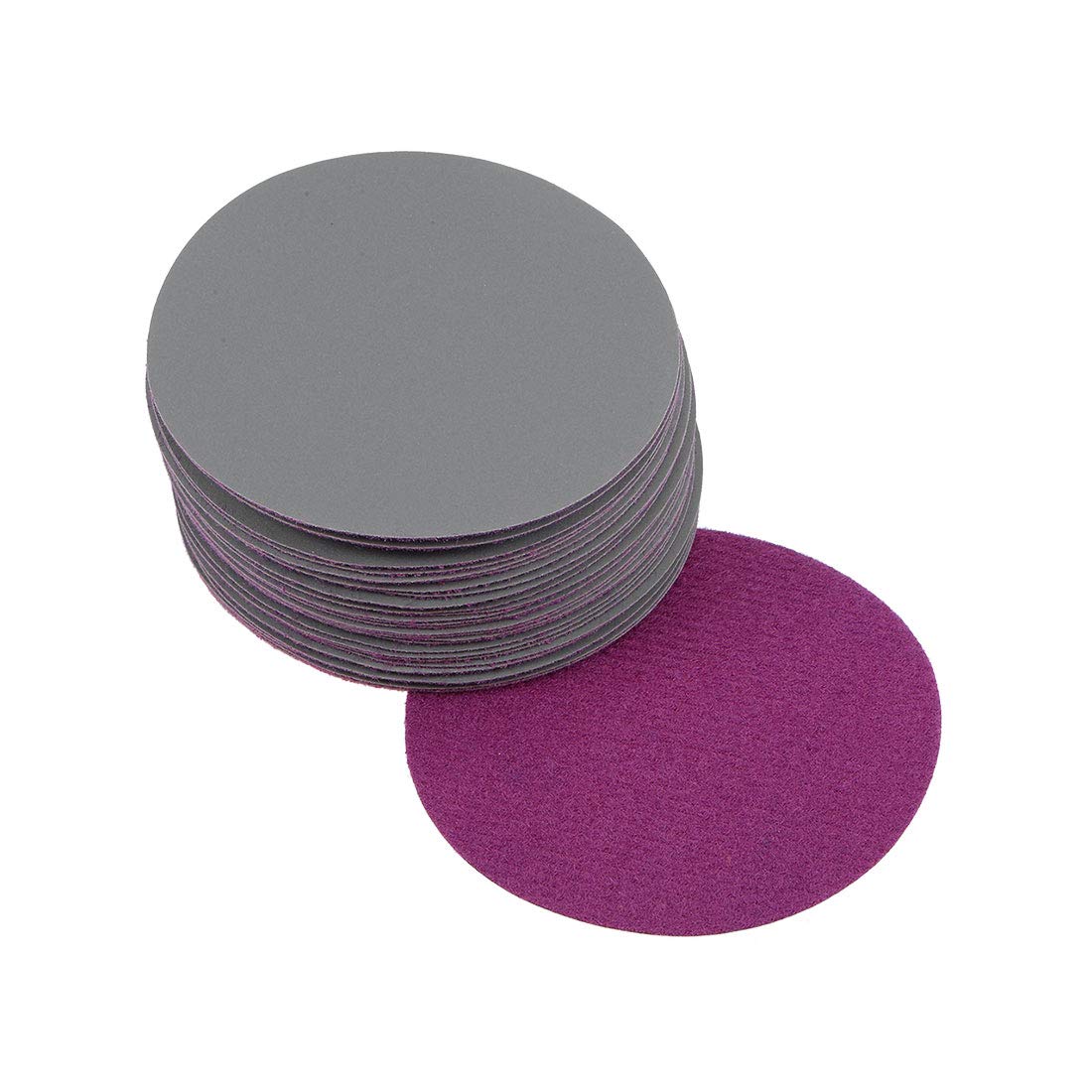 uxcell 3 Inch Wet Dry Sanding Discs 2000 Grit Hook and Loop Sandpaper Electrostatic Sand Planting Silicon Carbide 30pcs