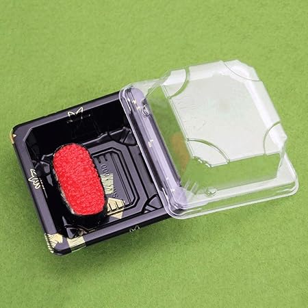 Inicio muñeca grande Plato desechable de plástico for comida - Caja de embalaje de sushi y sashimi Contenedor de preparación de comidas [50 paquetes] Cuenco de sopa retro decorativo del hotel: Amazon.es: