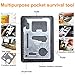 EMDMAK Survival Kit Outdoor Emergency Gear Kit for Camping Hiking Travelling or Adventures
