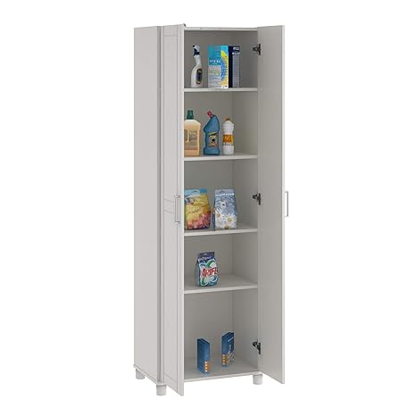Furniture White 24 Systembuild 24 Utility Storage Cabinet Cabinets