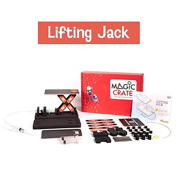 Magic Crate STEM DIY Kit for 10+ Years Boys and Girls : Lifting Jack