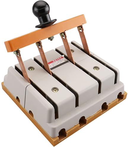 Amazon.com: BAOMAIN 3-Pole Double Throw Electric Knife Switch 380V