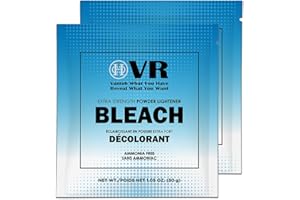 COCO-HONEY Hair Bleaching Powder for Dark Hair Lightening Blonde Hair Salon Quality Safe at Home (1.05 oz (pack of 2))