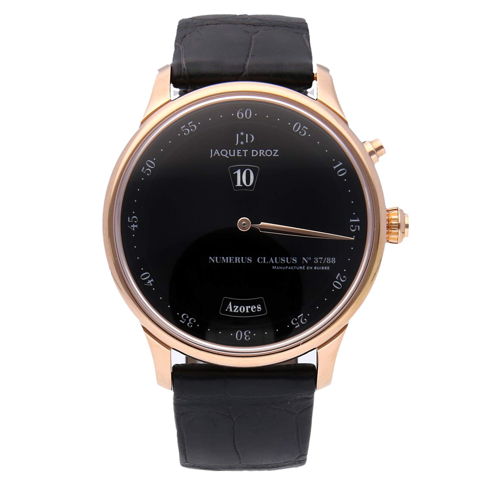 Jaquet Droz Astrale Mechanical (Automatic) Black Dial Watch J010133202 (Pre-Owned)