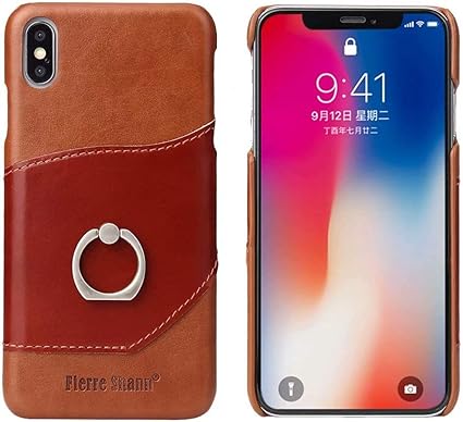 Amazon Co Jp バンカーリング付き Iphonexs Max マックス Iphone Xr ケース カバー 本革 カード収納 リングケース 落下防止 アイフォンxs Max マックス アイフォンxr リング付きケース 高級 オイルレザー Iphonexs ブラウン 家電 カメラ