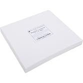 Threadart Cutaway Embroidery Stabilizer - 1.8 oz 11x11 100 Precut Sheets | Permanent Medium Weight Backing for Machine Embroidery &amp; Monogramming - Professional Stitching