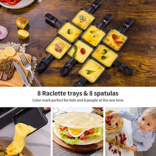 Electric Griddle Grill Indoor Korean BBQ Raclette Table Grill Smokeless