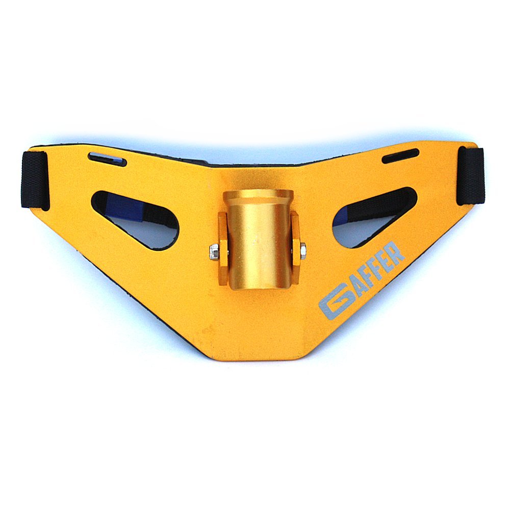 ラウンド フィッシングベルト B073xp37ck Bright Gold Sportsfishing Gaffer 釣りウエストベルトby アルミニウム合金stand Up釣りロッドホルダー Belt Fighting Fishing 最大80 オフ Www Aiq Aiq Com Mx