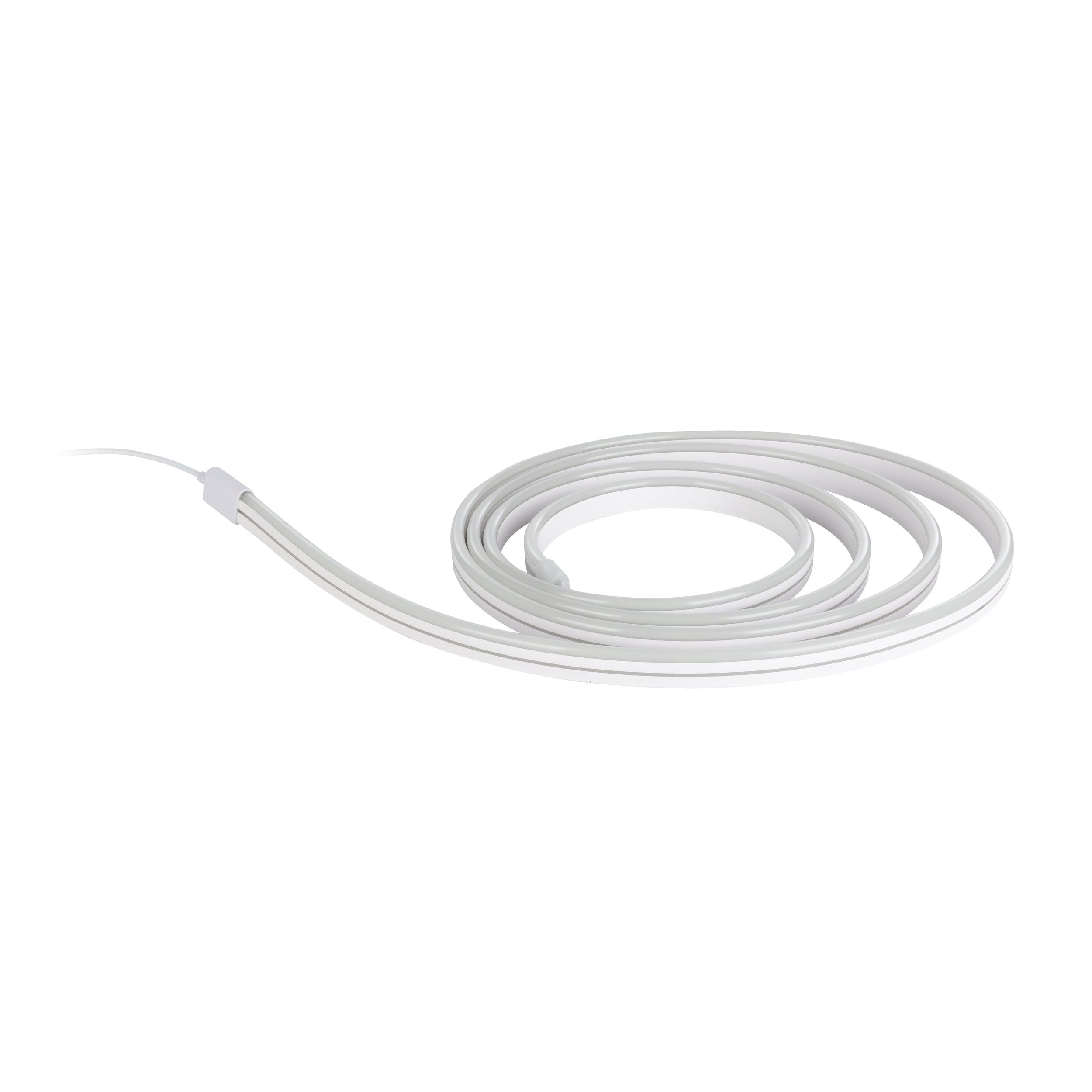 Eglo LED Tube Light RGBIC, lightstrip with Light Effects, Gaming Room Setup and Party Decor, Coloured Strip Light, Warm White and RGB, 3 m