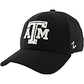 ZHATS NCAA Unisex-Adult NCAA Officially Licensed Hat Fitted Hype Black
