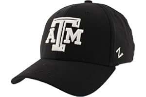 ZHATS NCAA Unisex-Adult NCAA Officially Licensed Hat Fitted Hype Black