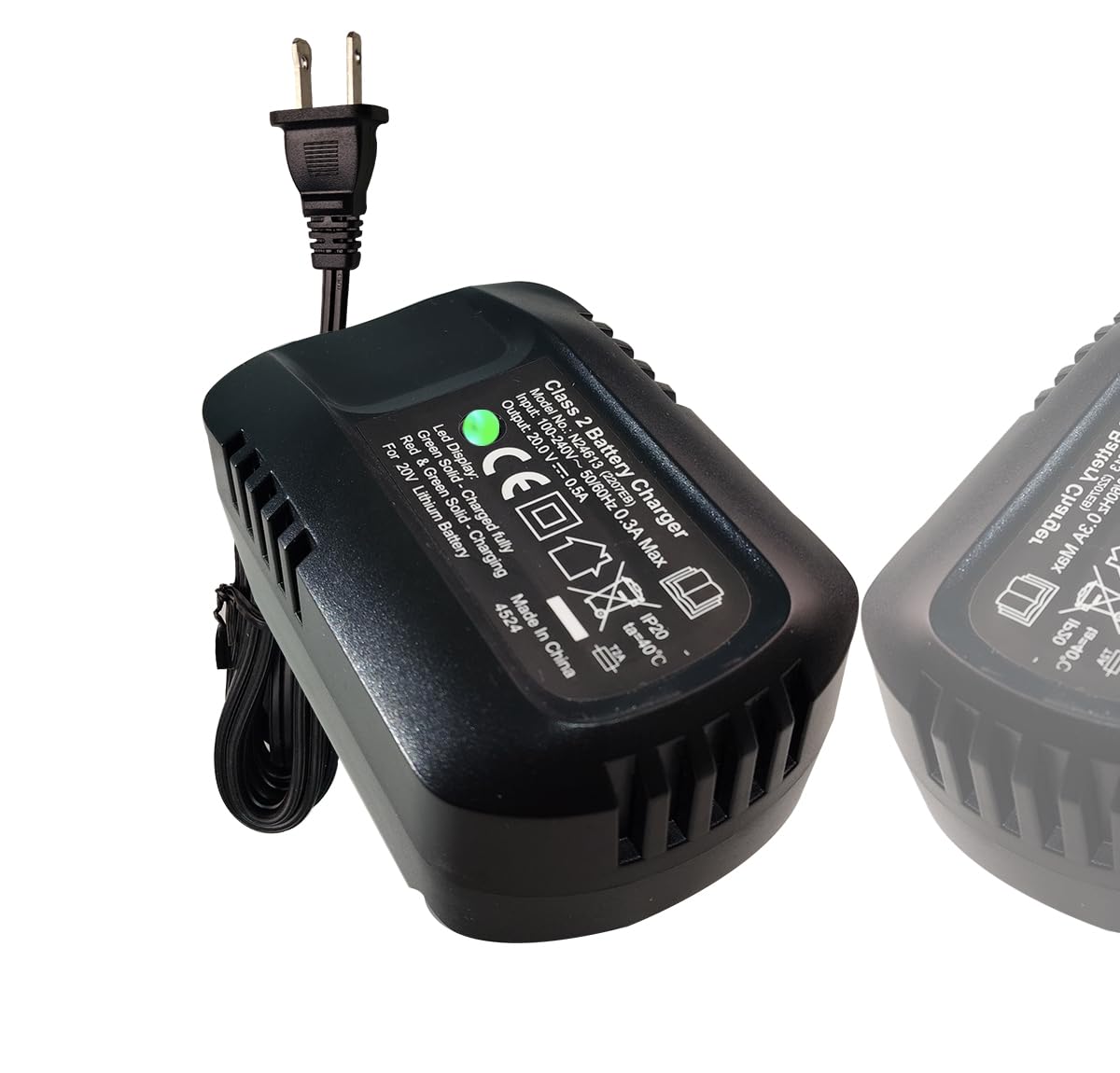 Photo 1 of 20v Max for Avid Power 20V Lithium Battery Charger to Charge Avid 20V Battery AP30B-H Compatible with Impact Wrench ACIW326, ACIW326-B?not for 3A Battery ?