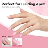 Modelones 8-in-One Pink Gel Builder 15ml Nail Strengthener Base Coat view 5
