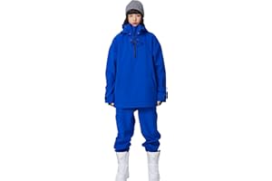 HOTIAN Women's Snow Snowboard Suits Baggy Ski Suit Men's Ski Jacket and Pants Set Insulated Snowsuits Waterproof Winter