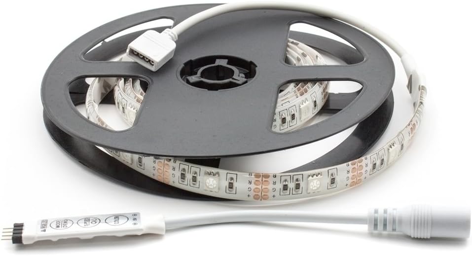 LED RGB Strip 5 V, 100 cm, 30 LEDs/m (150 Pieces), IP65, Red / Green / Blue