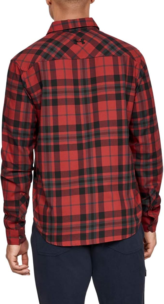 Under Armour 安德玛 Tradesman 吸湿速干 男式法兰绒衬衫 S码2.7折.3 海淘转运到手约￥130