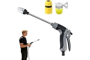 Universal Pressure Washer for Cars, Garden Hose Pressure Washer for Driveways and Patios, High Pressure Power Washer for Effo