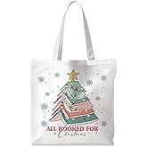 ignytiger Book Tote Bag, Reading Gifts for Women, Gifts for Reading Lovers Women