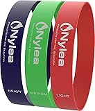 Nylea 3 Pack Resistance Exercise Workout Bands