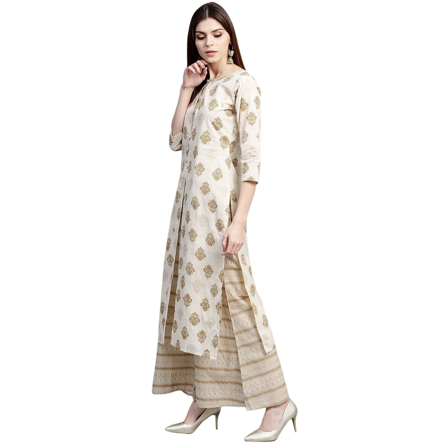 gerua women's straight salwar suit set