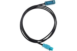 CREATIVE-IDEA Create idea Plastic 3.28FT Fakra-Z Male to Female Antenna Adapter for GPS GSM
