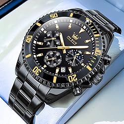 OLEVS Watches for Men Business Dress Big Face