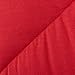 Amazon Basics Reversible Lightweight Microfiber Comforter Blanket, Twin/Twin XL, Red/Khaki