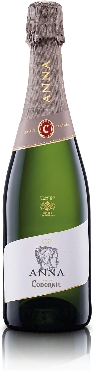 Anna Codorniu - Cava Brut Nature, 0,75 L: Amazon.es: Alimentación y bebidas